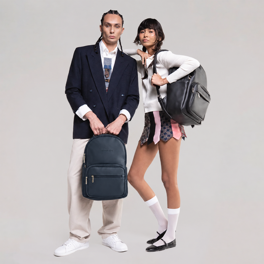 2X1  Backpacks (Black & Dark Blue)