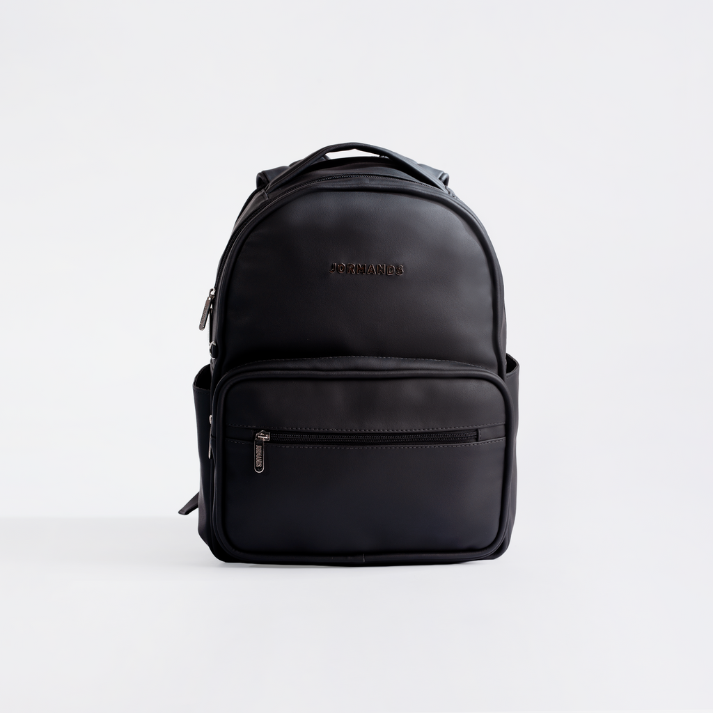 Black Stamp Backpack