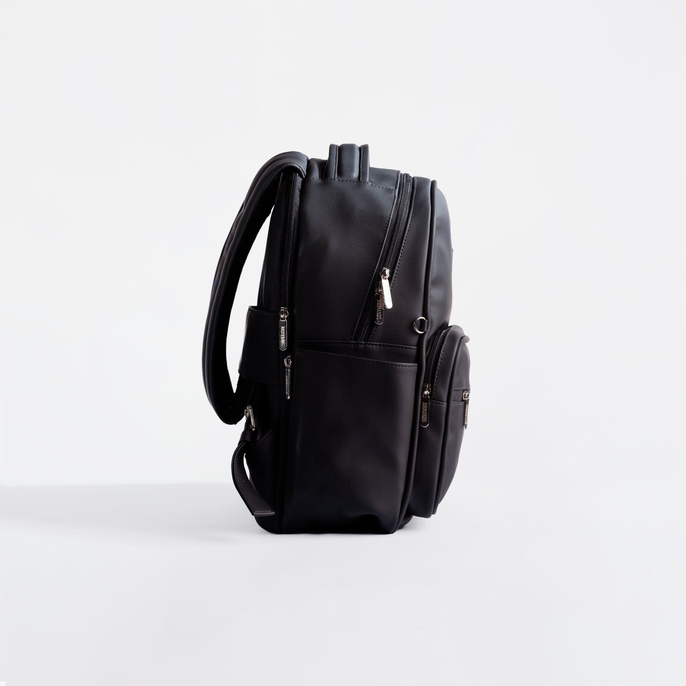 Black Stamp Backpack