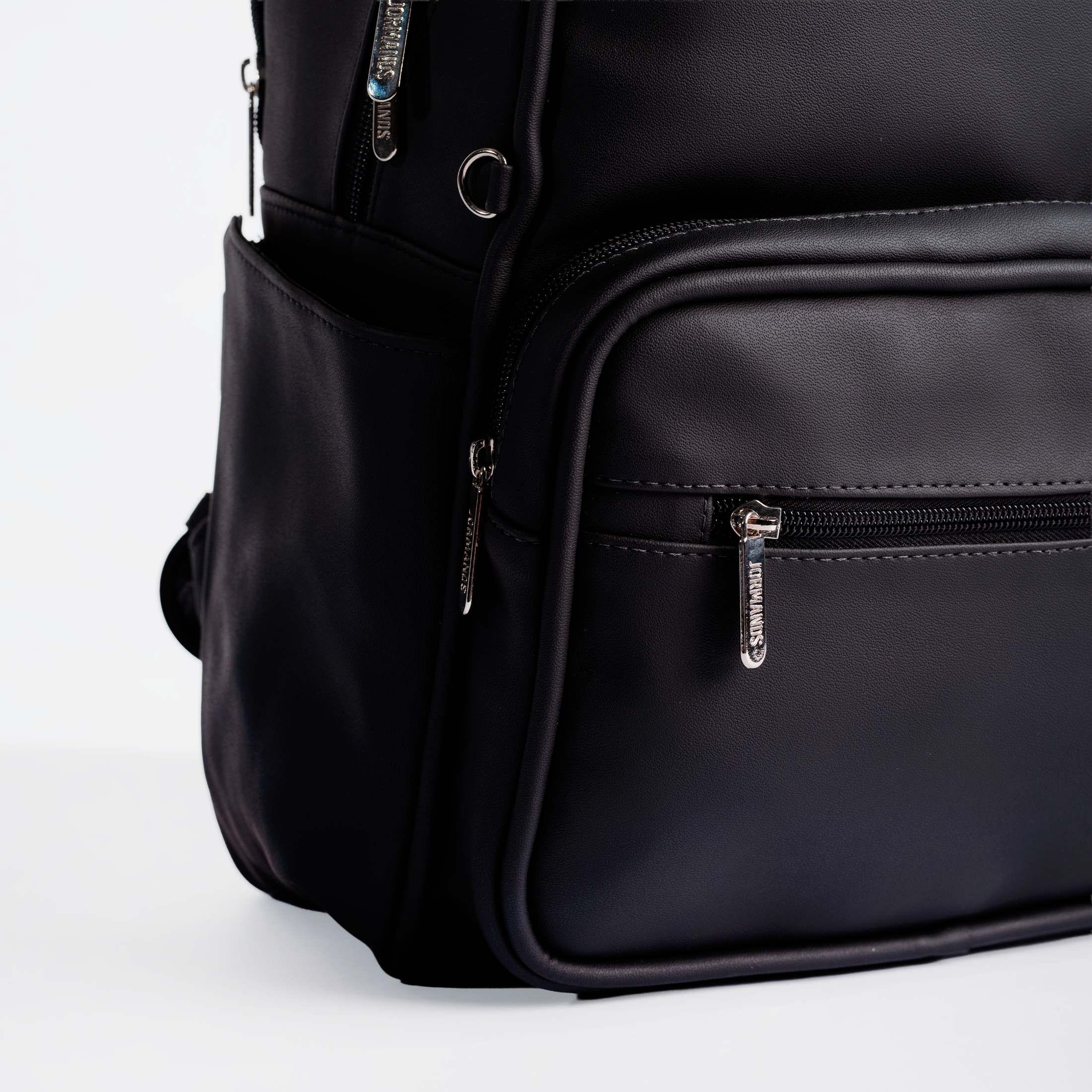 Black Stamp Backpack