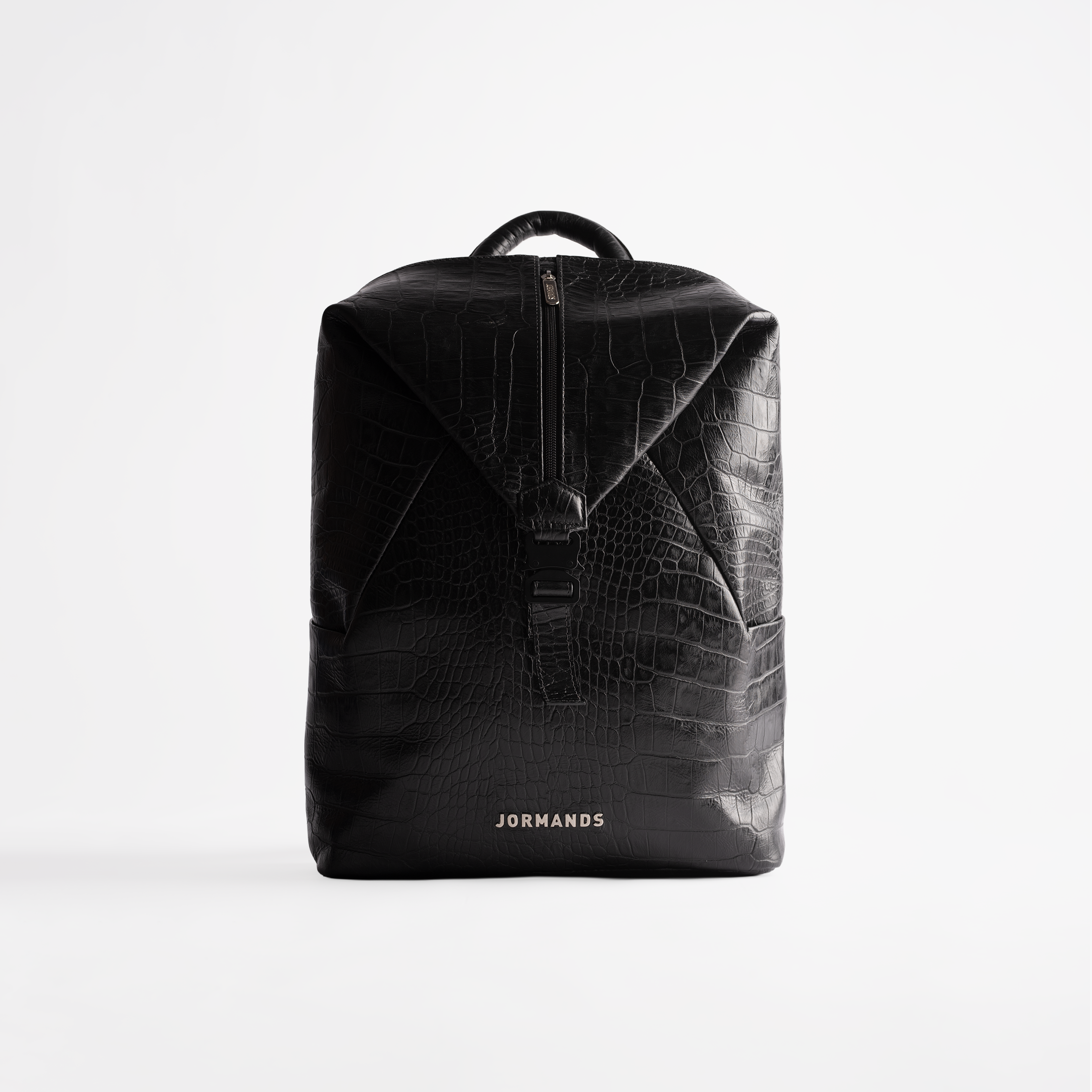 Black Croco Backpack