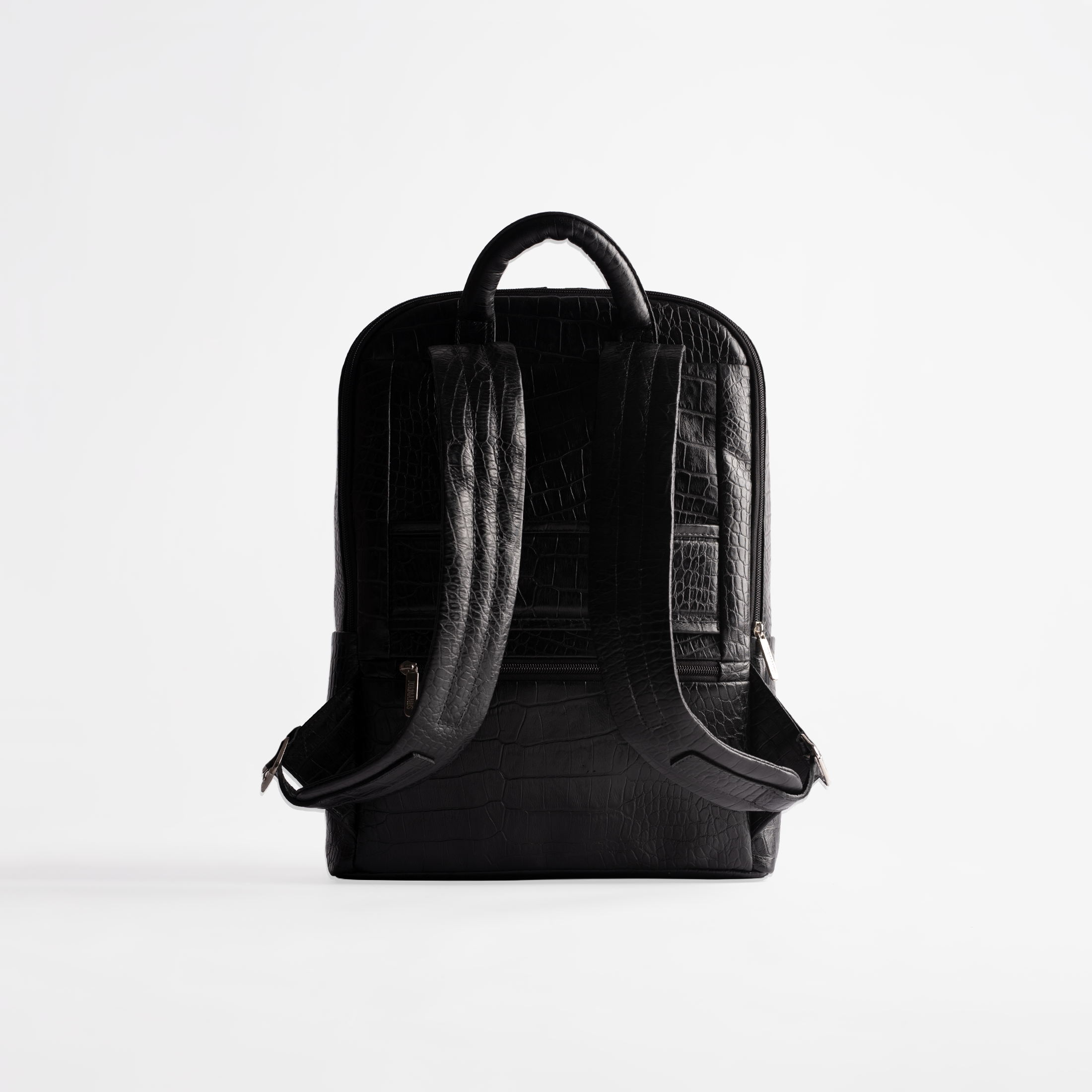 Black Croco Backpack