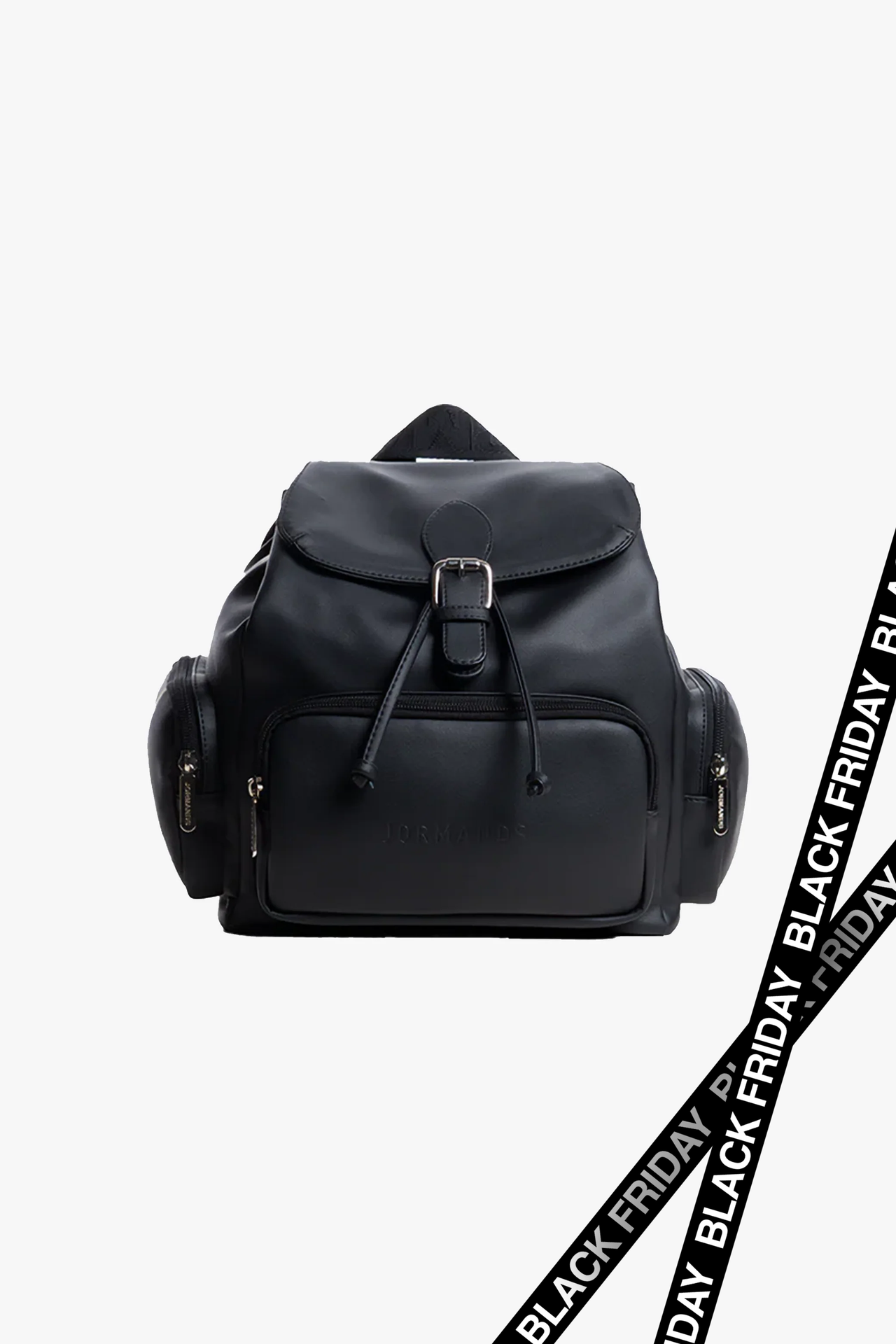 Black Flap Backpack