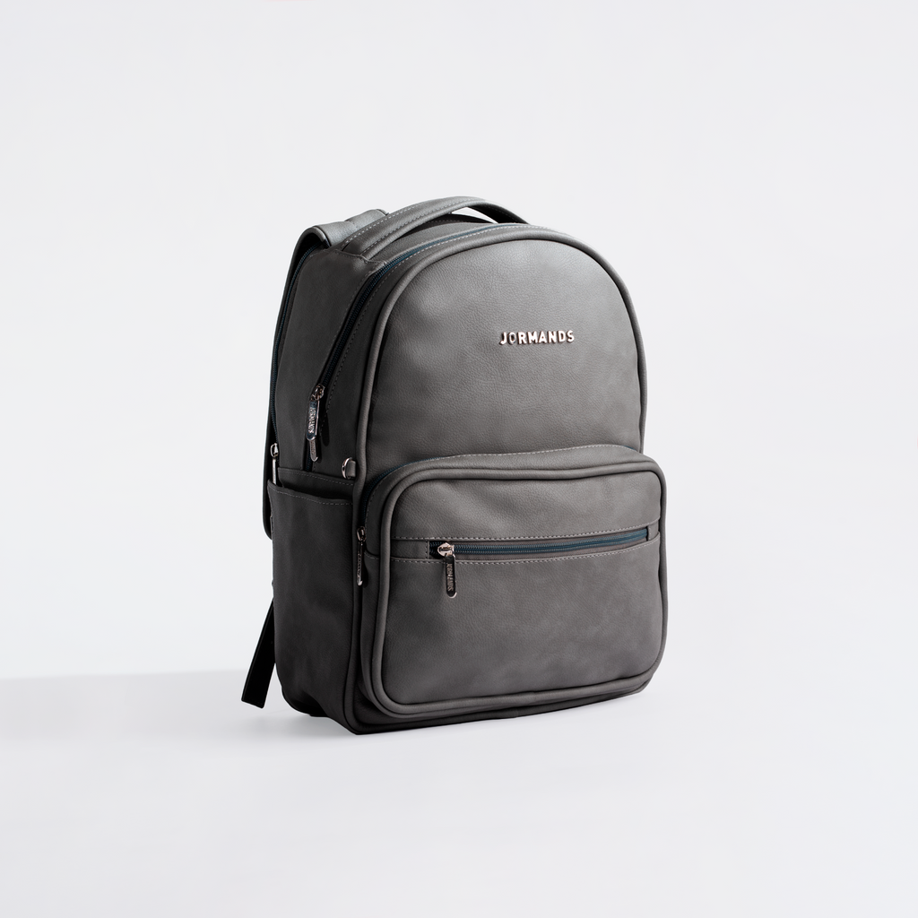 Gray Stamp Backpack