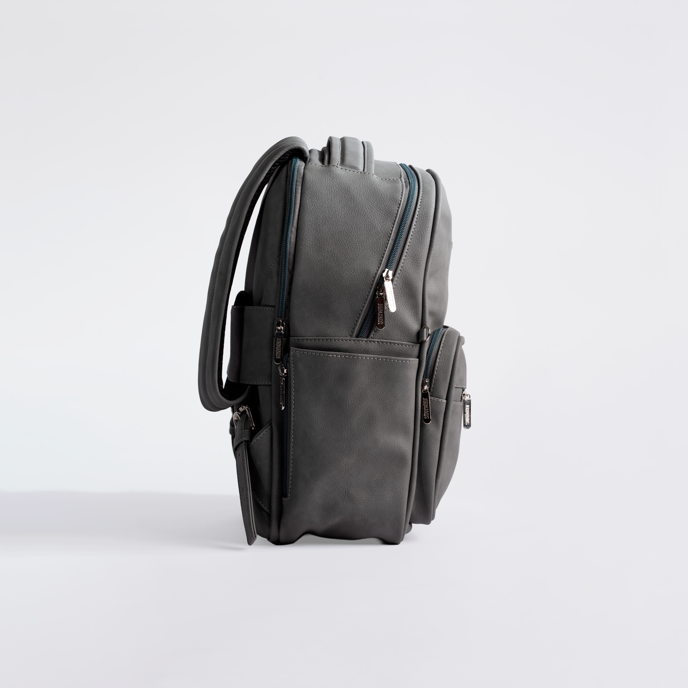 Gray Stamp Backpack