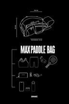 Black Max Pádel Bag