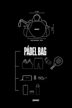 Black Pádel Bag