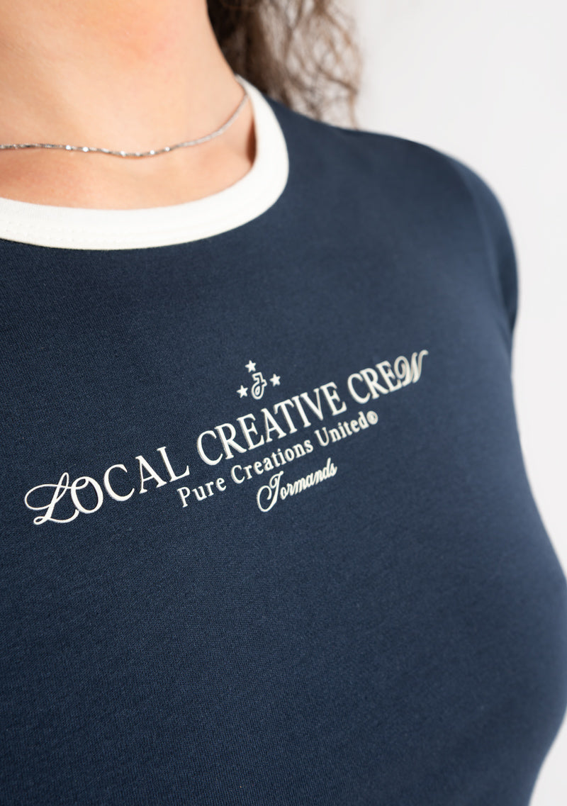 Local creative crew baby tee