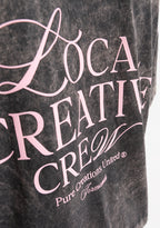Local creative crew black t-shirt
