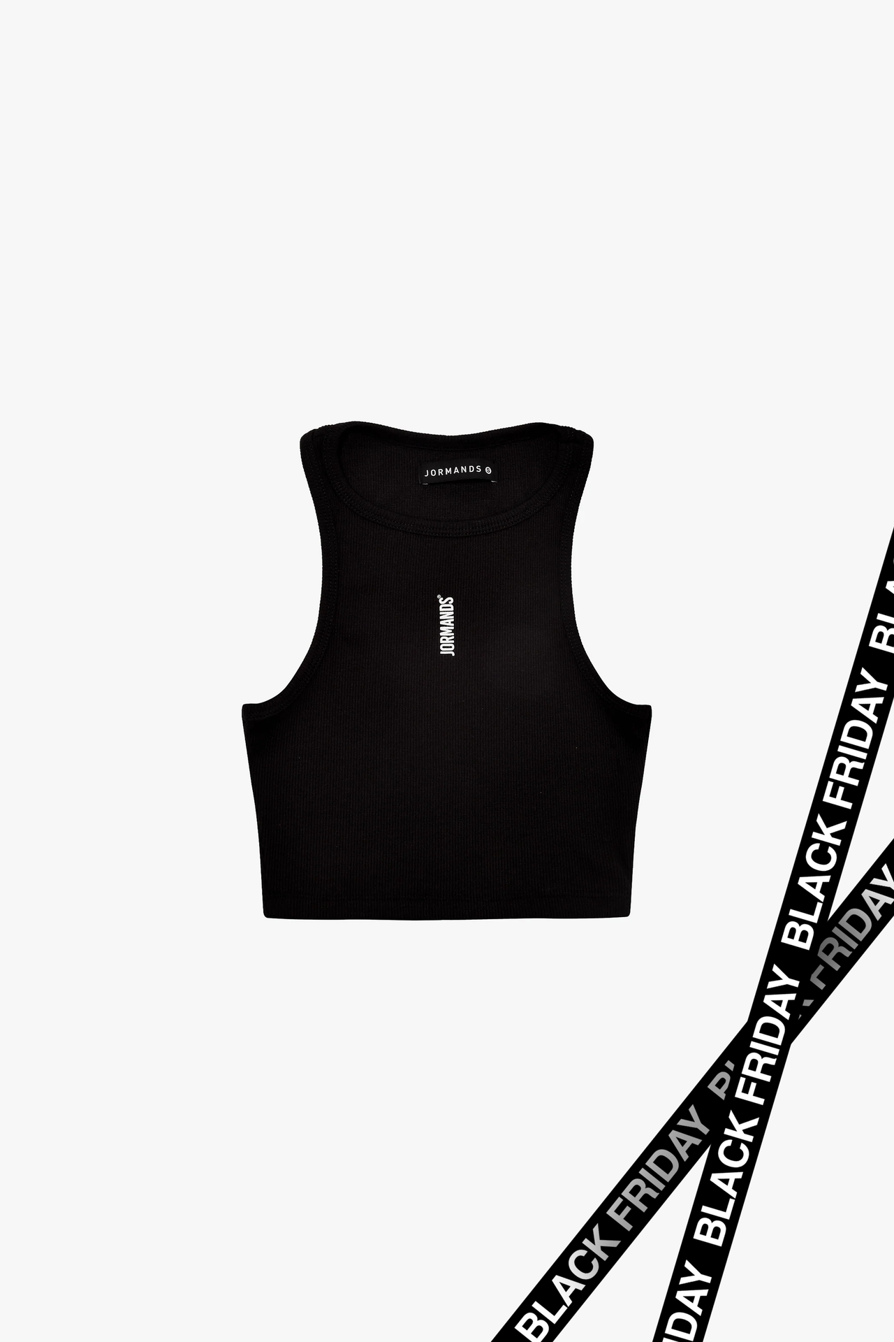 Crop Top Básico Negro