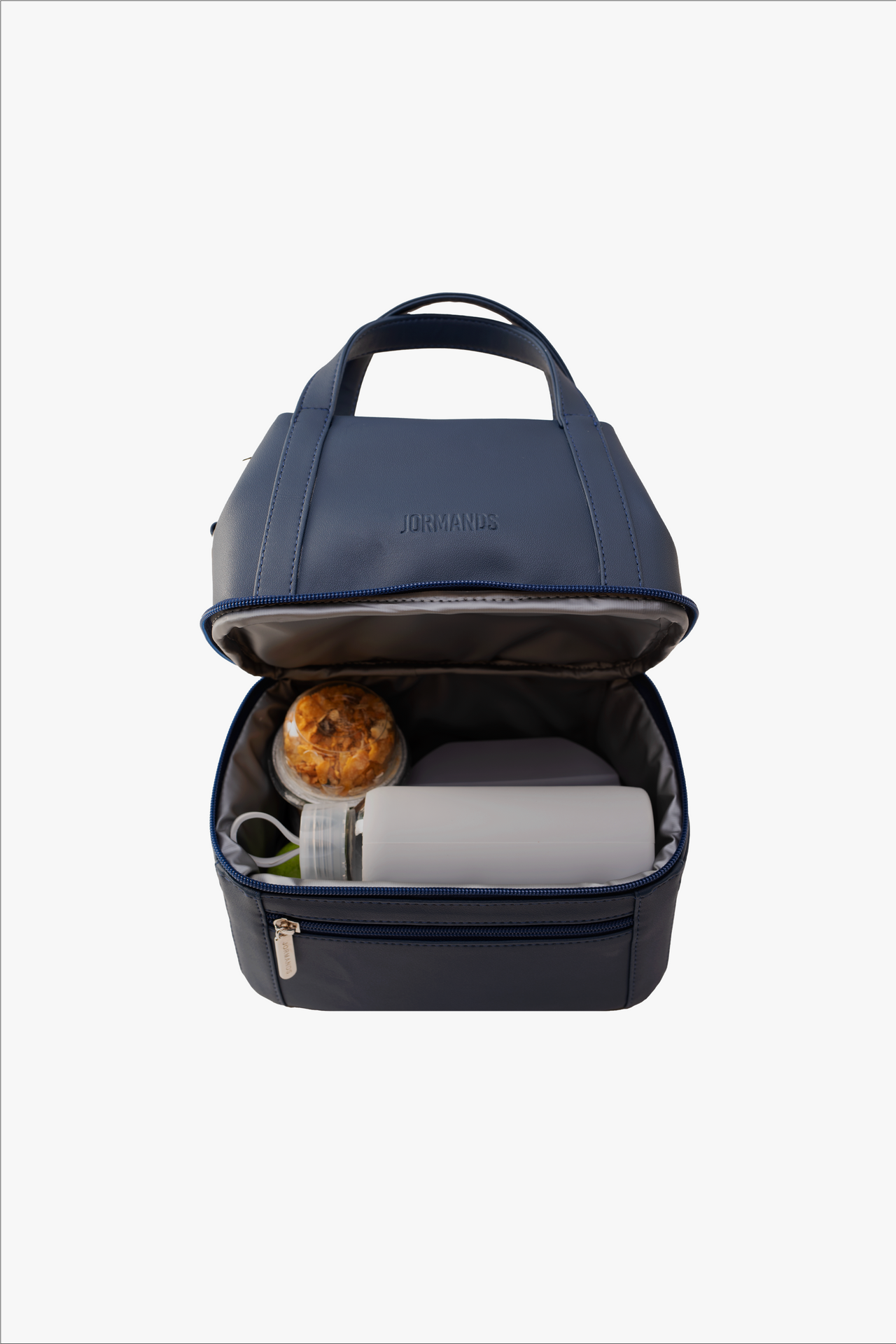 Dark blue lunch bag