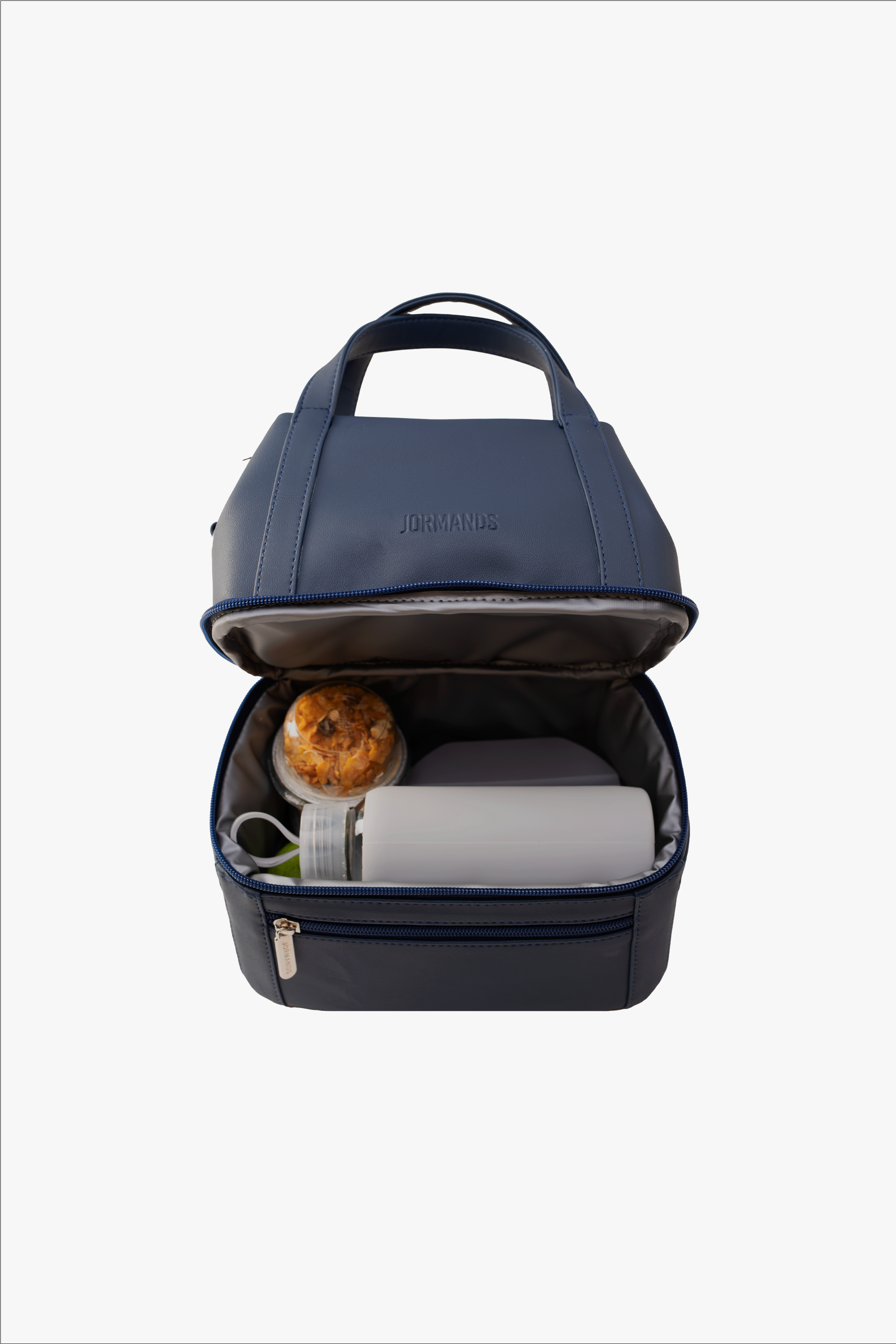 Dark blue lunch bag
