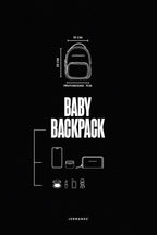 Café baby backpack