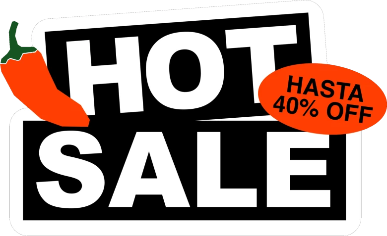 Hot Sale · Hasta 40% OFF